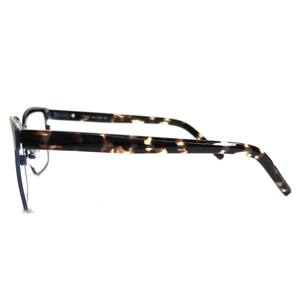 Tom Davies Eyeglasses Frames TD755 Col. 2270 Blue Brown Tortoise 53-15-145